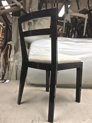 Jean Royère set of four black chairs