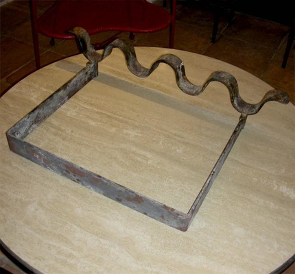  Jean Royère1950s Wrought Iron Andiron Model 