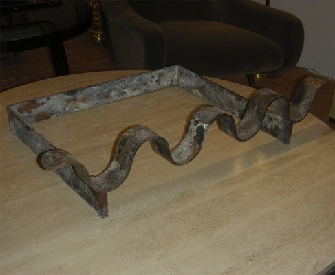  Jean Royère1950s Wrought Iron Andiron Model 