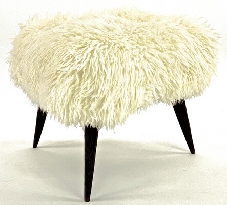 Jean Touret for Atelier Marolles pair of brutalist stool 