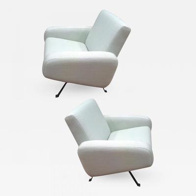 Joseph-André Motte Lounge Chairs by Steiner