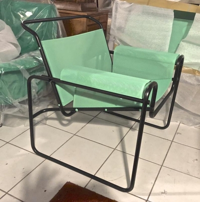 Le Corbusier for Thonet rare set of 3  outside lounge chairs