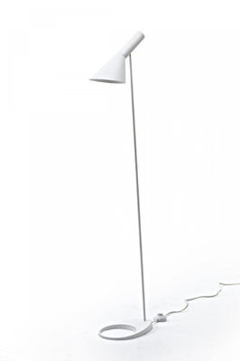 louis poulsen white lacquered standing lamp