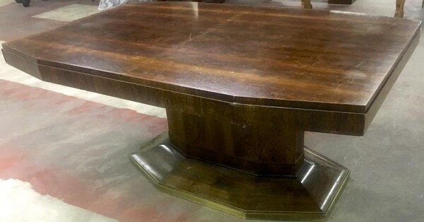 Maison Dominique Rosewood Octogon Dining Table 