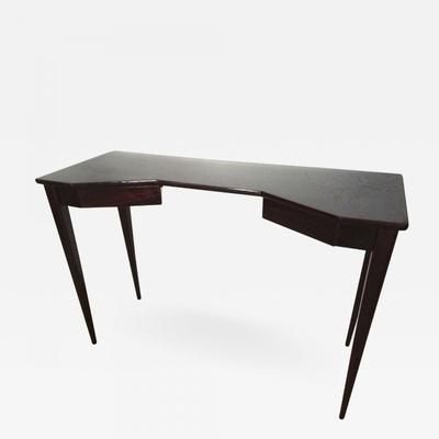 Maison Jansen  Black Lacquered two Doors Lady Desk