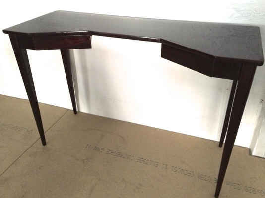 Maison Jansen  Black Lacquered two Doors Lady Desk