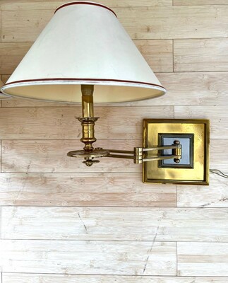 Maison Jansen chicest bronze extendable sconces