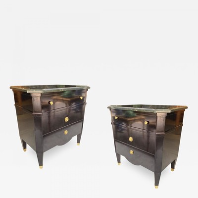 Maison Jansen chicest pair of side table or bed sides