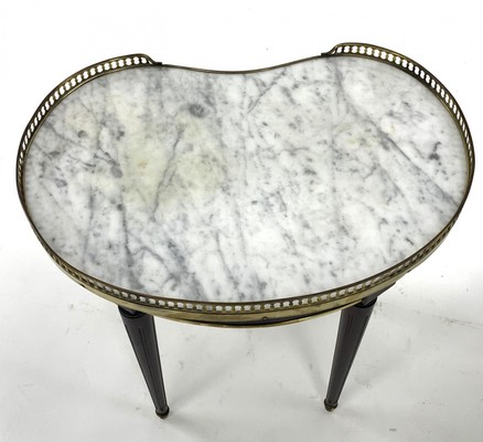 Maison Jansen so chic pair of kidney shape side table