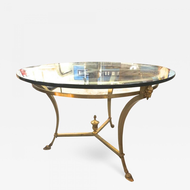 Maison Jansen spectacular gold bronze central or dinning table