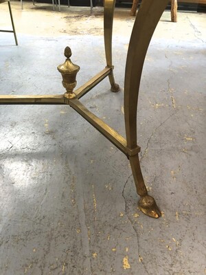 Maison Jansen spectacular gold bronze central or dinning table