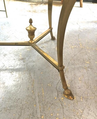 Maison Jansen spectacular gold bronze central or dinning table