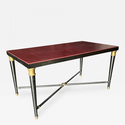 maison Jansen superb gold bronze, cannonball coffee table 