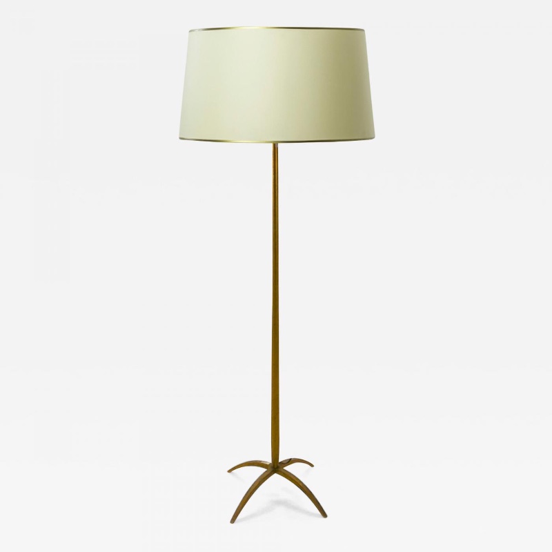 Maison Ramsay solid gold bronze refined standing lamp