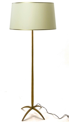 Maison Ramsay solid gold bronze refined standing lamp