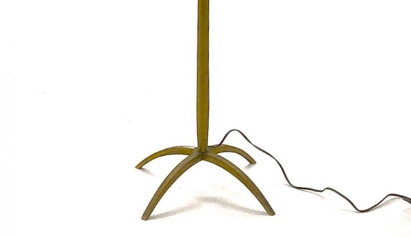 Maison Ramsay solid gold bronze refined standing lamp