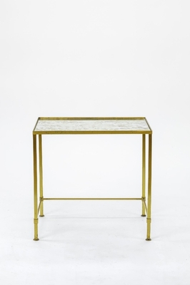 Marc du Plantier gold bronze nesting tables