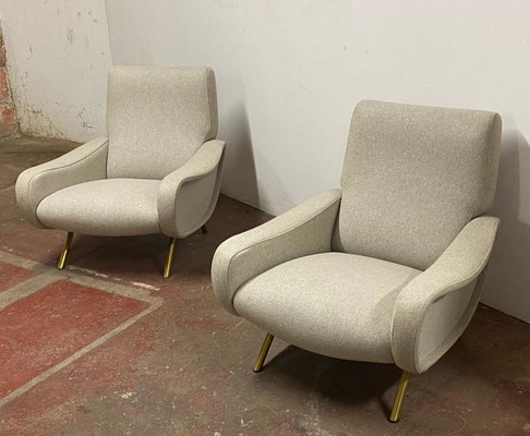 Marco Zanuso pair of chairs model 