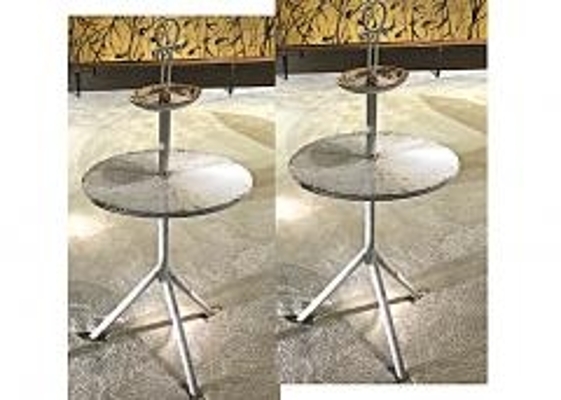 Mathieu mategot style pair of charming serving table