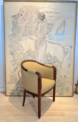 Maurice Dufrene 1925 art décor arm chair