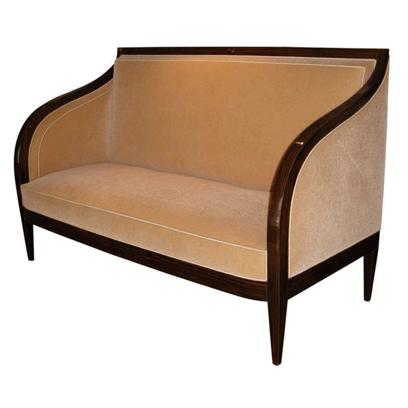 Maurice Dufrène Macassar sofa