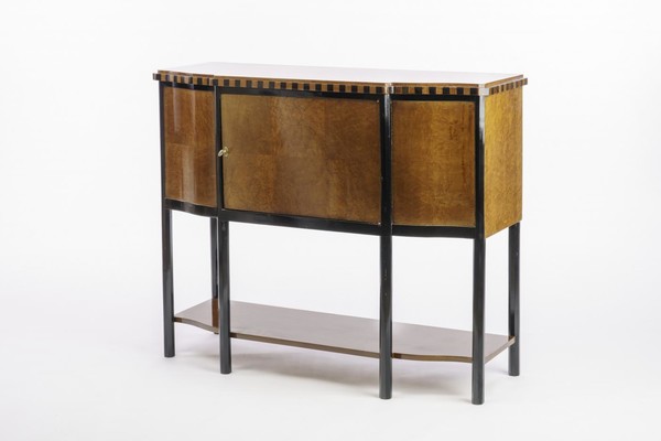 Maurice Dufrene spectacular early Art Deco refined cabinet