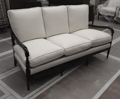 Maurice Hirsch spectacular neo classical 3 seat couch