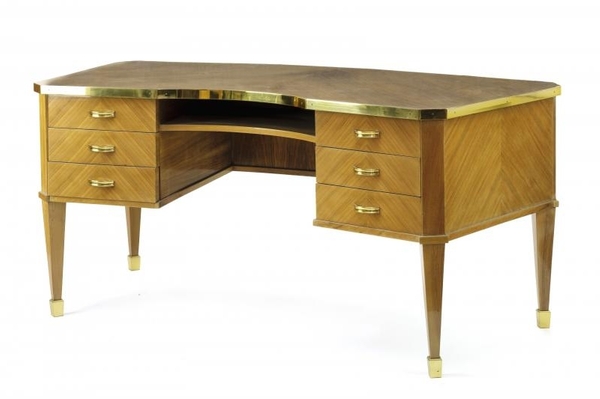 Maurice Rynck refined neo classical desk 