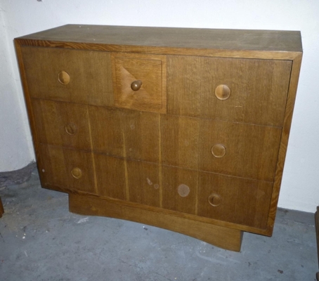 Maxime Old Superb Minimalist Oak Chest of Drawers