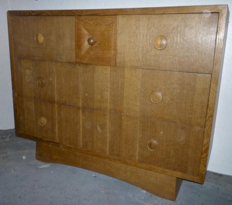 Maxime Old Superb Minimalist Oak Chest of Drawers