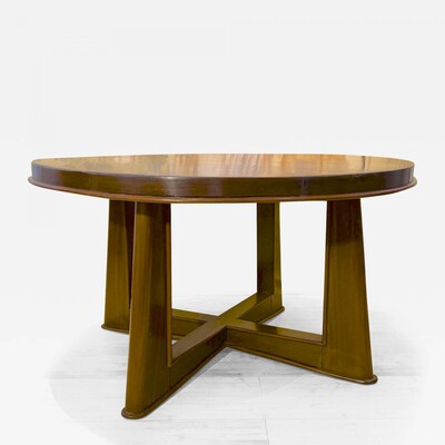 Maxime Old walnut chicest art deco sturdy coffee table