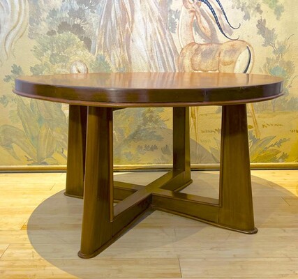Maxime Old walnut chicest art deco sturdy coffee table