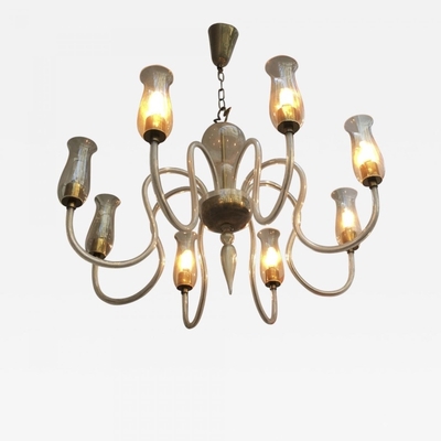 Murano eight Light Chandelier