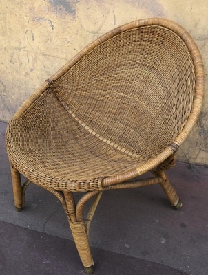 Pair of rattan 