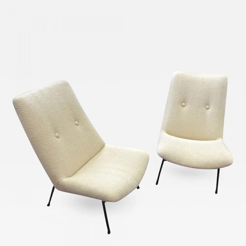 Pierre Guariche armchairs model SK660