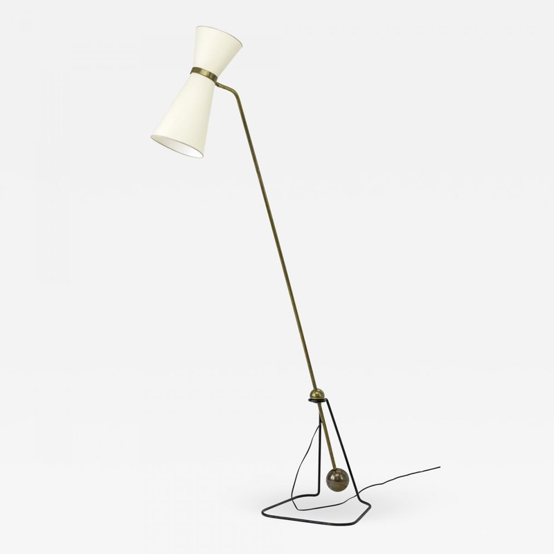 Pierre Guariche balancier standing lamp