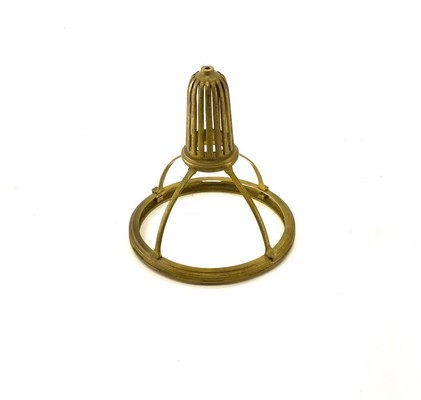 Rare set of 8 cast bronze Art Deco pendant