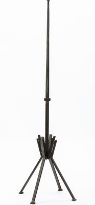 Raymond Subes superb wrought iron floor lamp