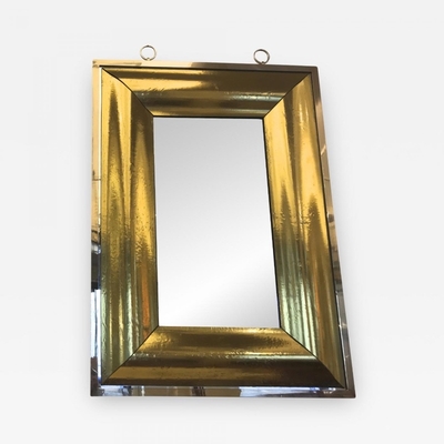 Rectangular gold mercury Frame Andre Hayat Mirror modelSeattle