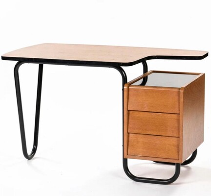 Robert Charroy typical French 50s desk