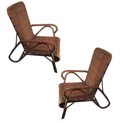 Rope Rattan Comfy Lounge chairs