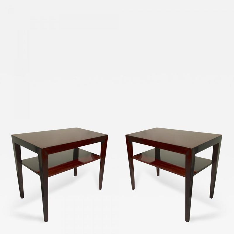 Severin Hansen pair 2 tiers coffee tables side tables