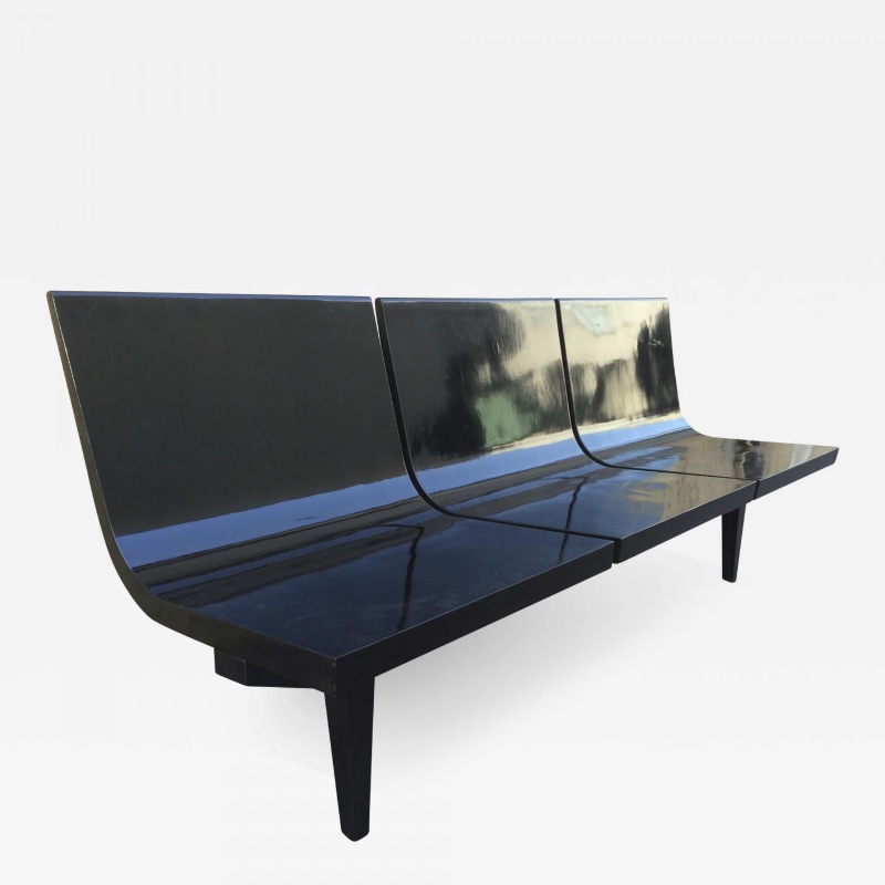 slipper three-seat bench