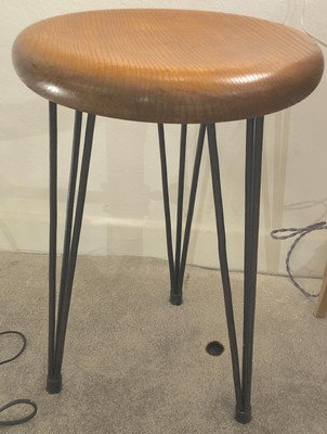 superb Pure design pair of organic 50s stools