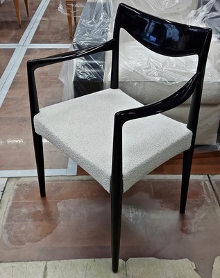 Swedish exceptional design set of 4 arm chairs